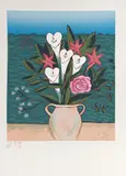 Chen Kong Fang, Vaso de Flor, 1989, serigrafia
