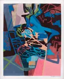 Roberto Burle Marx, Cururú, 1993, serigrafia