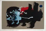 Manabu Mabe, Sem Título, 1988, serigrafia