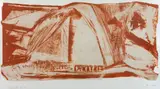 Caracalla by Maria Bonomi, 1982, litogravura, offered Jul 2020