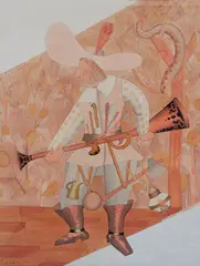 Sem Título by Gerda Brentani, 1967, guache sobre papel, offered Jul 2020