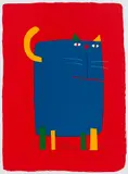 Gustavo Rosa, Gato, 1998, serigrafia