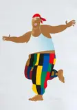 Gustavo Rosa, Figura Masculina, 1998, serigrafia