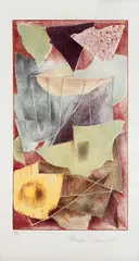 Henrique Boese, Composição, 1975, litogravura