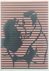 Beijo by Rubens Gerchman, 1977, serigrafia, offered Jul 2020