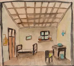 Sem Título by Antonio Gomide, aquarela sobre papel, offered Jun 2020