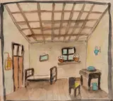 Antonio Gomide, Sem Título, aquarela sobre papel
