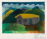 José Antônio da Silva, Fazenda, 1979, técnica mista sobre papel