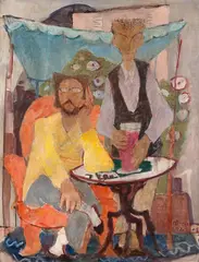 Henrique Boese, Sem Título, 1972, óleo sobre tela