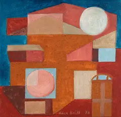 Alice Brill, Sem Título, 1978, óleo sobre tela