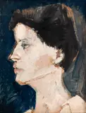 João Quaglia, Figura Feminina, 1956, óleo sobre placa