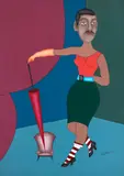 Paulo Wladimir, Sem Título, óleo sobre tela