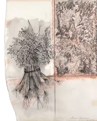 Sem Título by Norma Grinberg, 1986, técnica mista sobre papel, offered Jun 2020