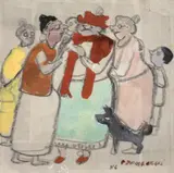 Sem Título by Fulvio Pennacchi, 1986, guache sobre papel, offered Jun 2020