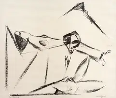 Lasar Segall, Sem Título, litografia