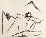 Lasar Segall, Sem Título, litografia