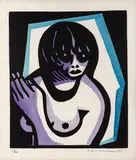 Di Cavalcanti, Nu Feminino, xilogravuras guacheadas