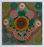 Beatriz Milhazes, Sem Título, 1994, serigrafia