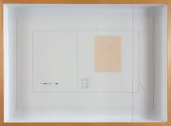 Waltércio Caldas, Sem Título, 2013, técnica mista sobre papel