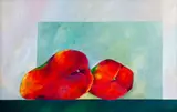 Frutas by Aldemir Martins, 1977, acrílica sobre tela, offered Jun 2020