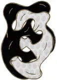 Leda Catunda, Massa Cinzenta, 2004, acrílica sobre tecido
