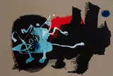 Manabu Mabe, Sem Título, 1989, óleo sobre papelão