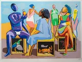 Carybé, Vendedores, serigrafia