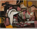 Roberto Burle Marx, Itapecirica, 1988, litografia
