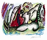Antonio Henrique Amaral, Sem Título, serigrafia
