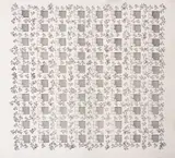 León Ferrari, Sem Título, 1986, heliografia sobre papel