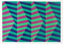 Sem Título by Luis Sacilotto, 1992, serigrafia, offered May 2020