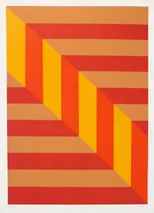 Luis Sacilotto, Sem Título, 1992, serigrafia