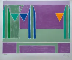 Mesa by Ferreira Gullar, serigrafia, offered May 2020
