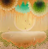Mario Campello, Sem Título, 1975, óleo sobre tela