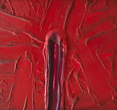 Sem Título by Carlos Zílio, 1990, óleo sobre placa, offered May 2020