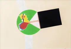 Sem Título by Roberto Magalhães, 1971, aquarela sobre papel, offered May 2020