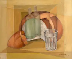 Natureza Morta by Waldemar da Costa, 1977, óleo sobre tela, offered May 2020