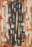 Rosario Moreno, Sem Título, 1962, óleo sobre placa