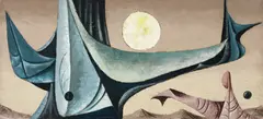 Sem Título by Walter Lewy, 1964, óleo sobre tela, offered May 2020