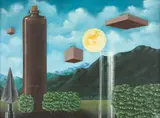 Walter Lewy, Paisagem com formas geométricas