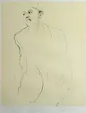 Carlos Araujo, Figura Masculina, litografia