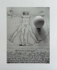 Anna Maria Maiolino, Sem Título - da Série Leonardo L, 2016, impressão a jato de tinta