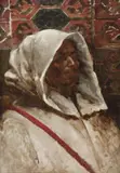 Almeida Júnior, Le Marocain, 1880, óleo sobre tela