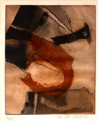 Série Analideos by Anna Bella Geiger, 1966, gravura em metal, offered Mar 2020