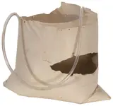 José Resende, Bolsa, 2000, escultura em gesso