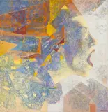 Carmélio Cruz, Mirações 1, 1984, óleo sobre tela