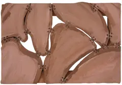 7 Partes by Leda Catunda, 1997, acrílica sobre tela recortada e argolas, offered Mar 2020