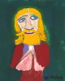 Homem com Barba by José Antônio da Silva, 1980, óleo sobre tela, offered Mar 2020