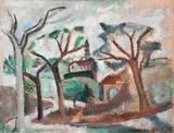 Aldo Bonadei, Paisagem