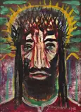 Alberto da Veiga Guignard, Cristo, 1955, óleo sobre madeira